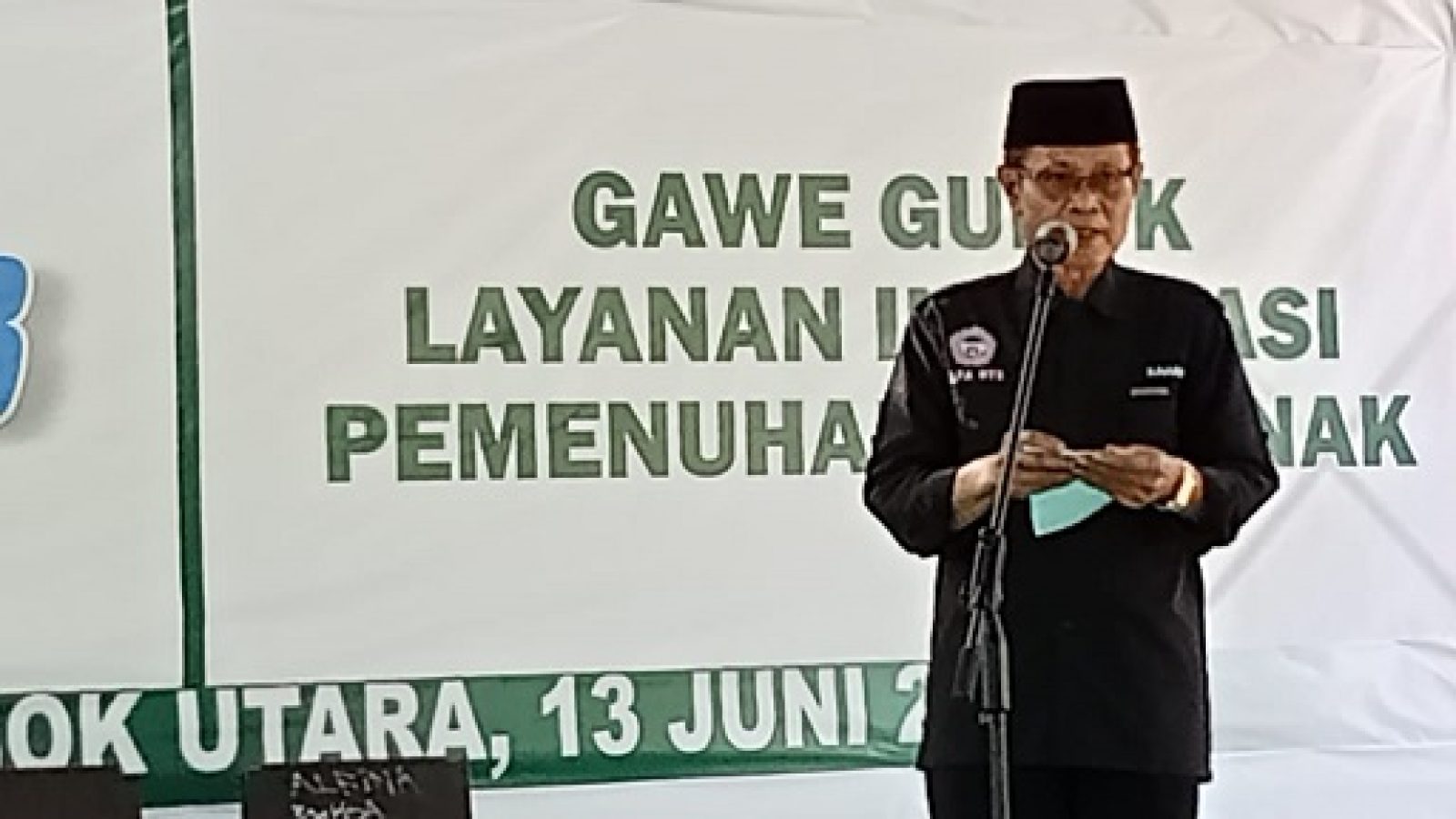 Sebanyak 124 Anak Menerima Layanan Terintegrasi di Sela Launching Gerakan Bersama Menuju NTB Nol Perkawinan Anak