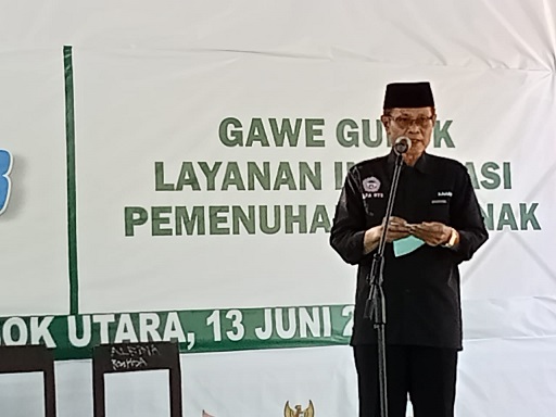 Ratusan Anak Terlayani dalam Layanan Integrasi di Sela-sela Launching Gerakan Bersama Menuju NTB Nol Perkawinan Anak