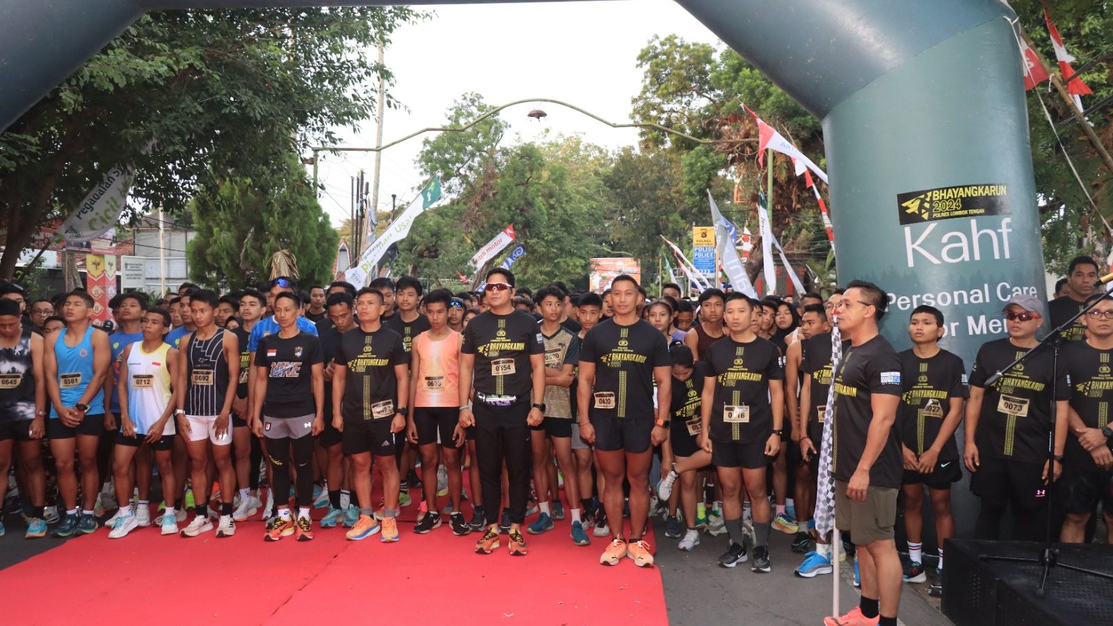 Ratusan Peserta Bhayangkarun 7,8 K Meriahkan HUT Bhayangkara ke 78