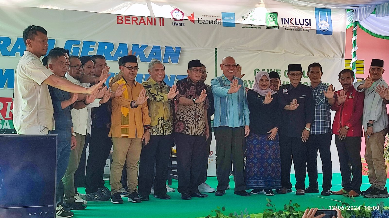 Launching Gerakan Bersama Menuju NTB Nol Perkawinan Anak
