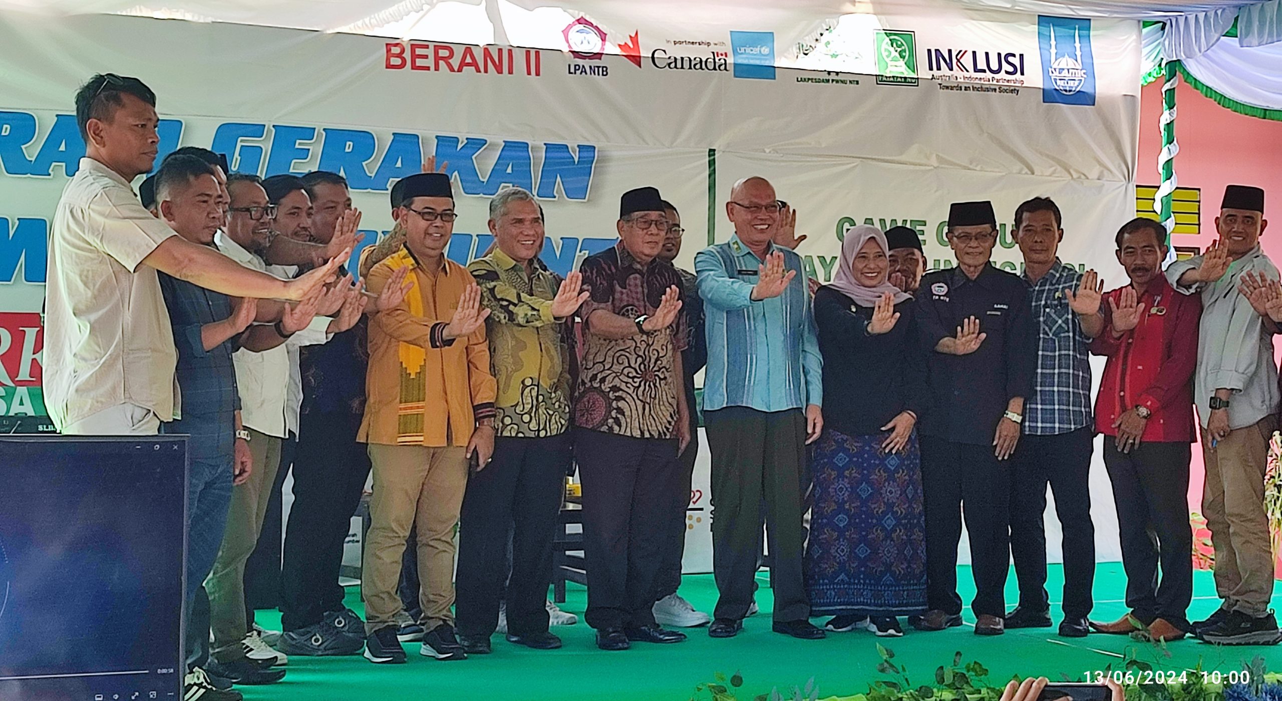 Launching Gerakan Bersama Menuju NTB Nol Perkawinan Anak
