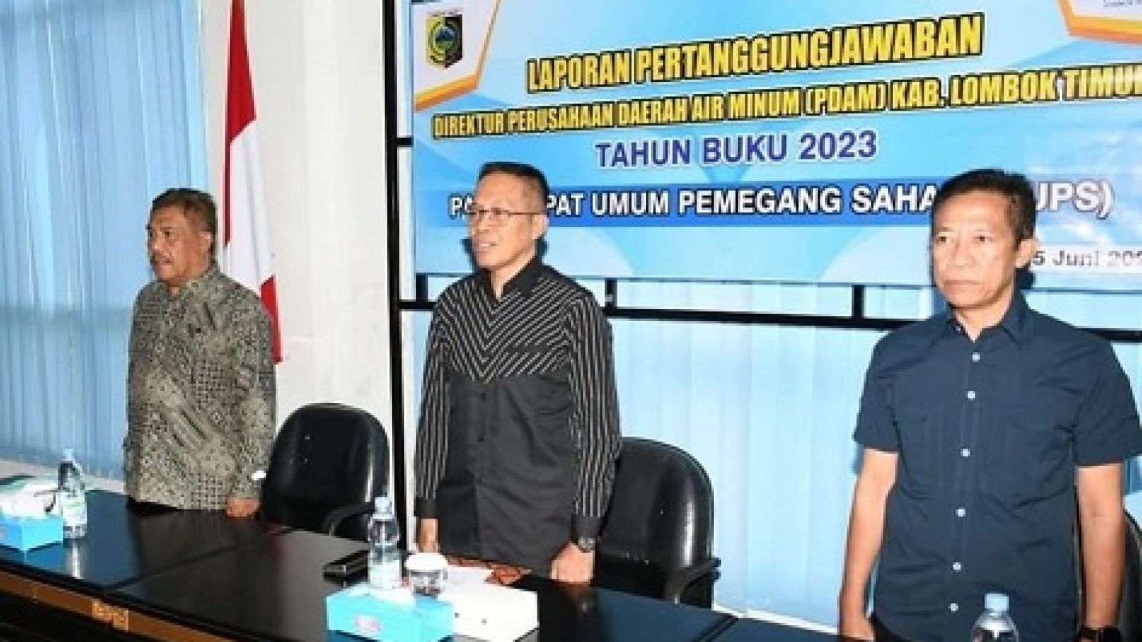 Pj Bupati Juaini Taofik Siap Bantu Fasilitasi Pemasalahan PDAM