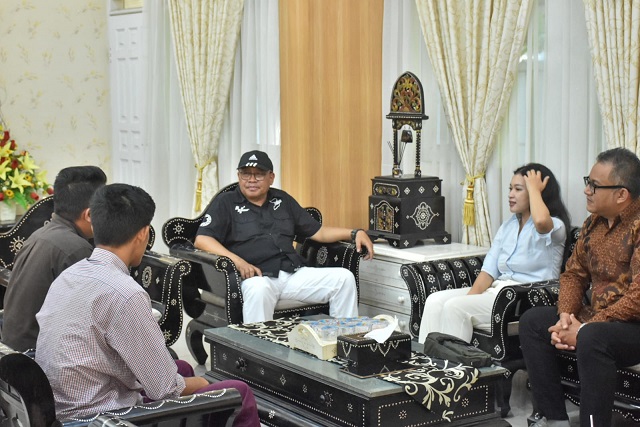 Pj Gubernur menerima audiensi Future Energi BNM Stainless Steel