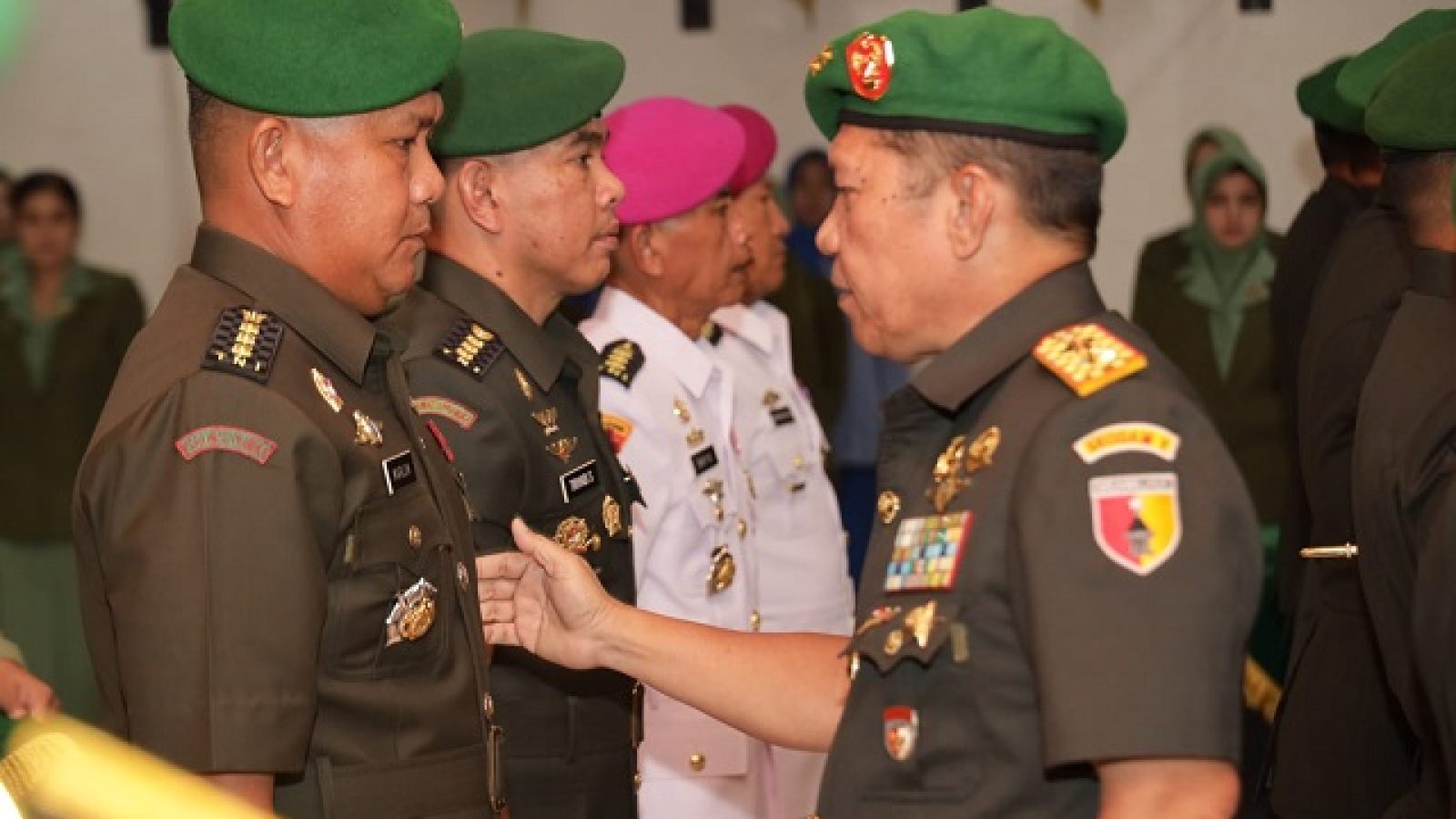 Pangdam Mayjen TNI Rafael Pimpin Sertijab Pejabat Kodam Brawijaya