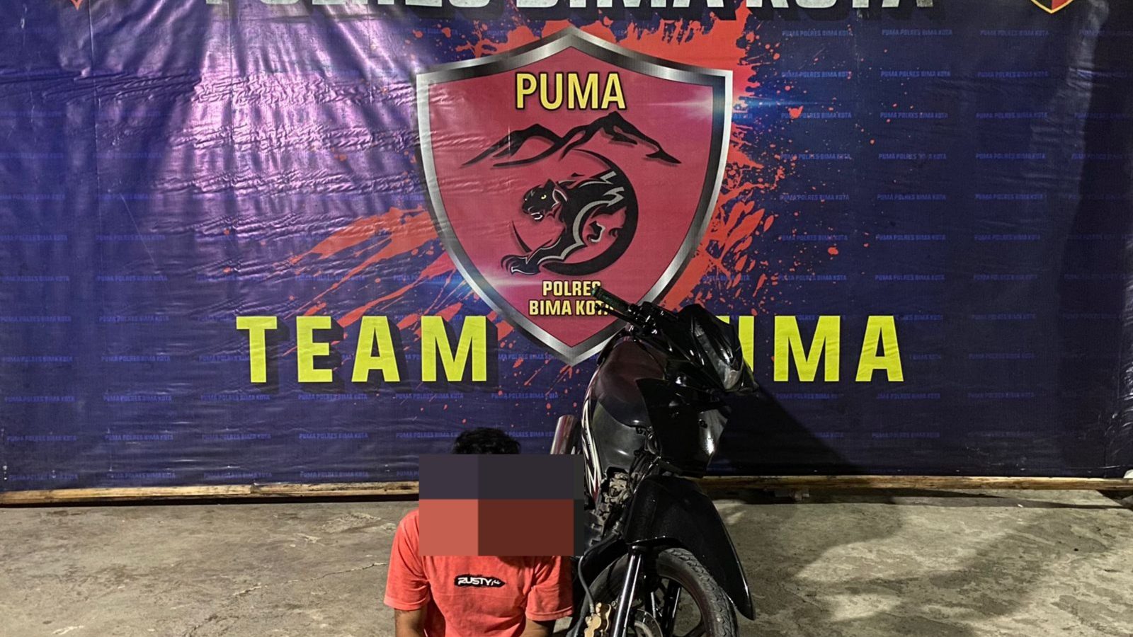 Maling Motor Tak Berkutik Disergap Tim Puma