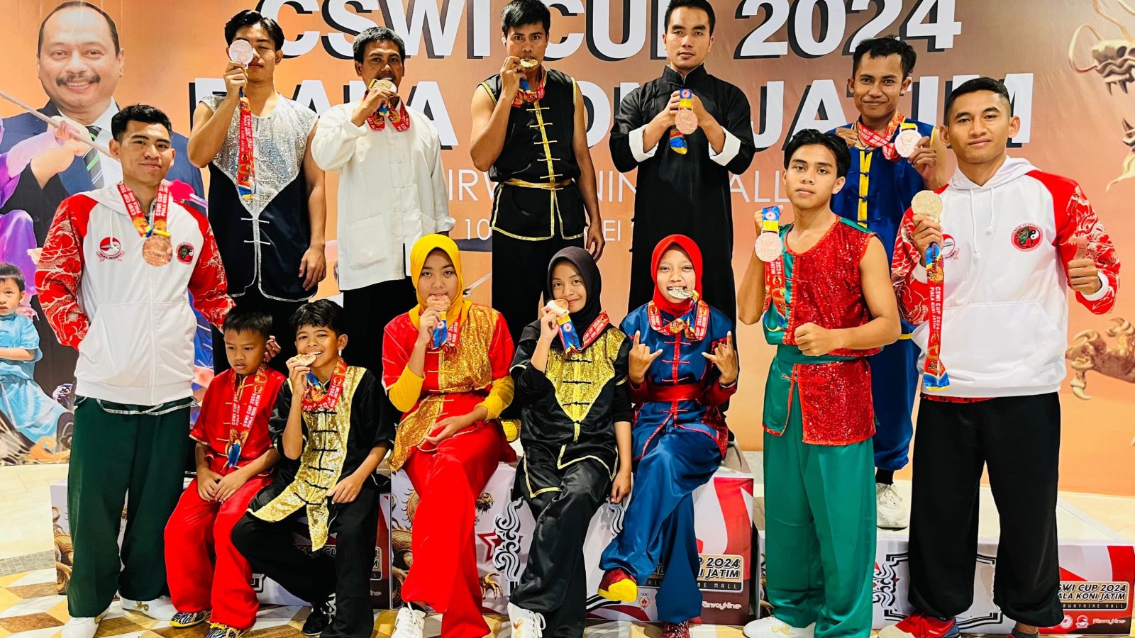 Wushu Naga Selaparang, Prestasi Tahun 2024 Bawa Nama NTB di Kancah Nasional