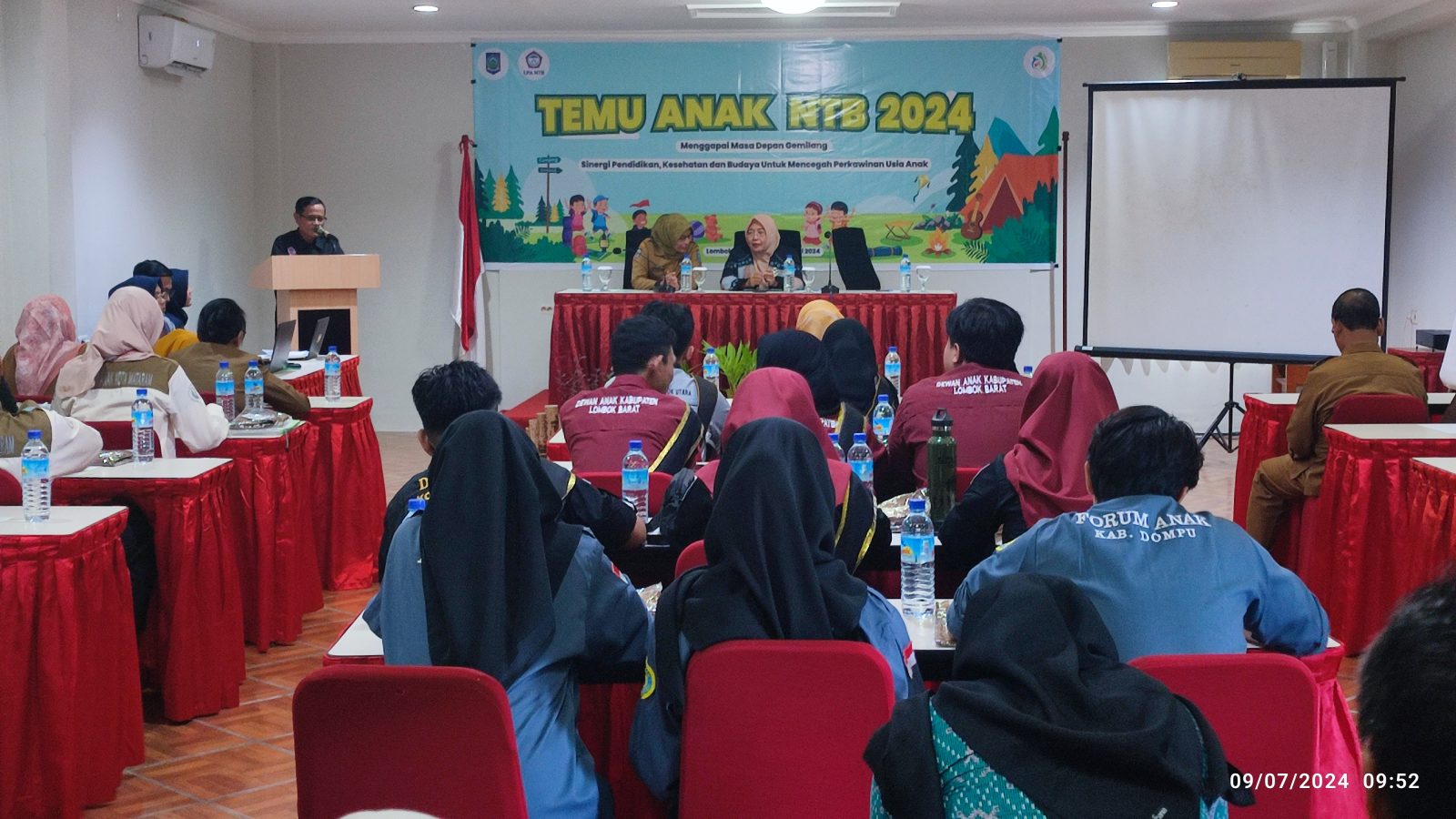Temu Forum Anak NTB 2024 Harap Anak Jadi Agen Perubahan