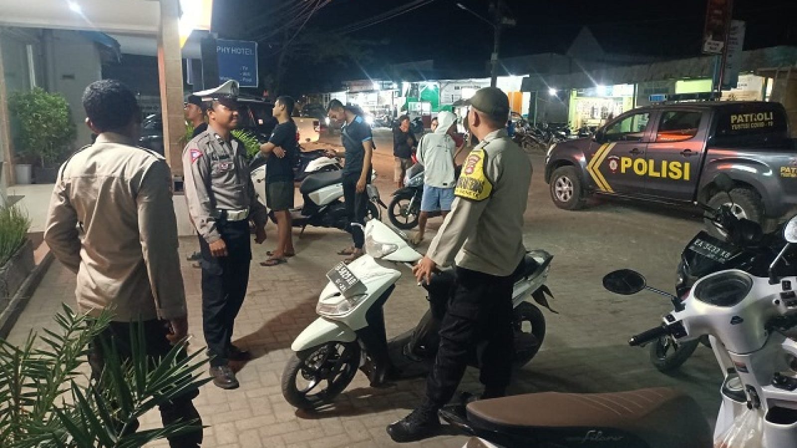 Di Obvitnas, Polsek Maluk Gelar Patroli Dialogis 