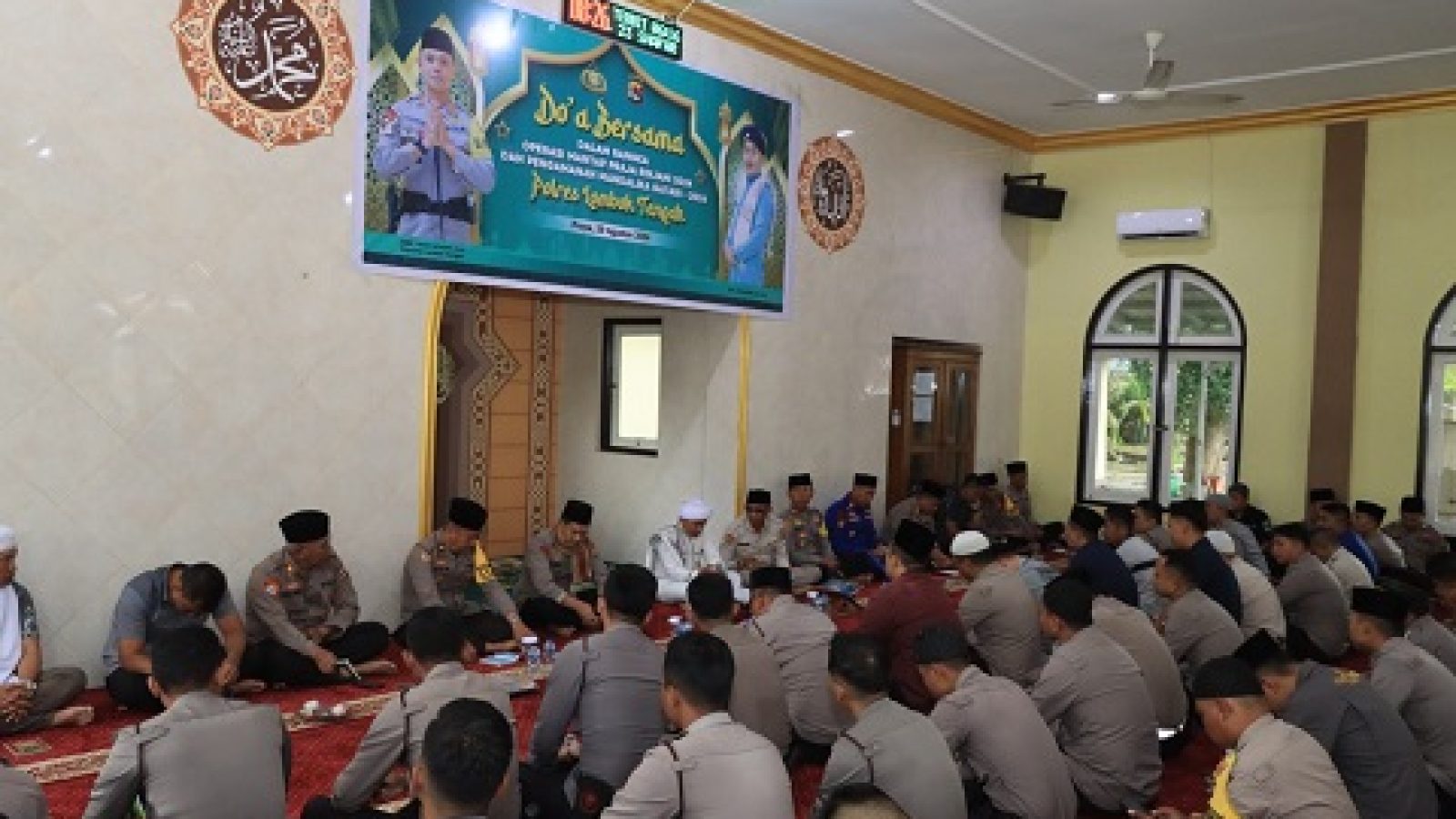 Polres Loteng Gelar Binrohtal dan Doa Bersama untuk Pilkada Damai
