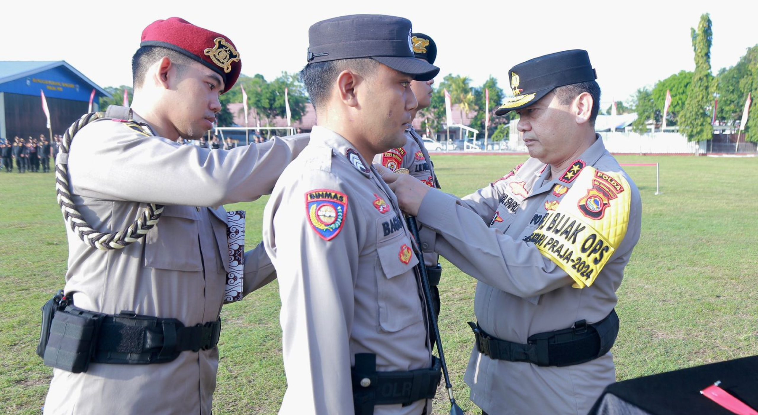Apel Gelar Pasukan Ops Gatari Praja 2024, Kapolda NTB Harap Deteksi Gangguan Sejak Dini