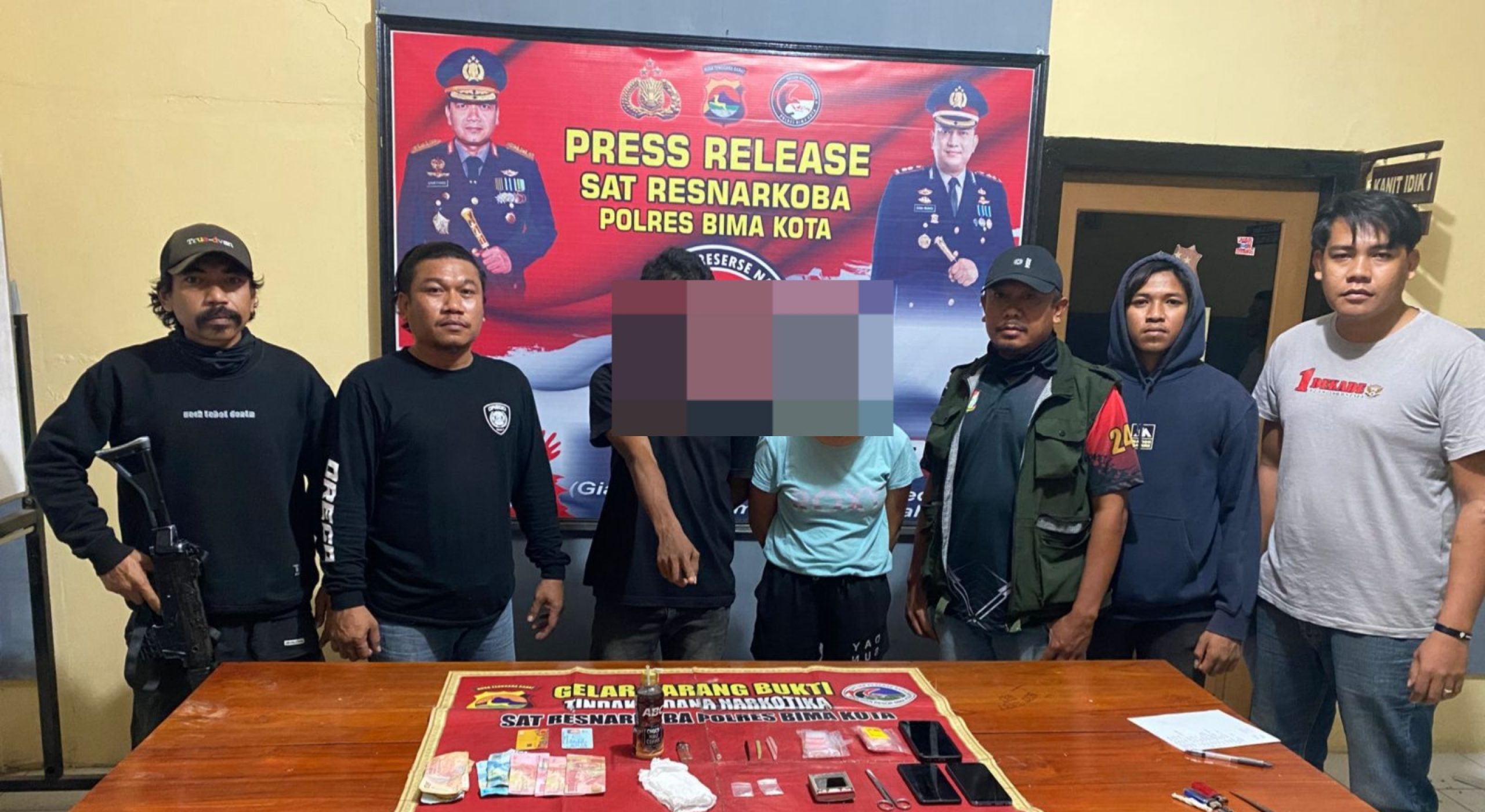 Pengedar Sabu Digulung Polisi, Dua Bundel Narkoba Disita