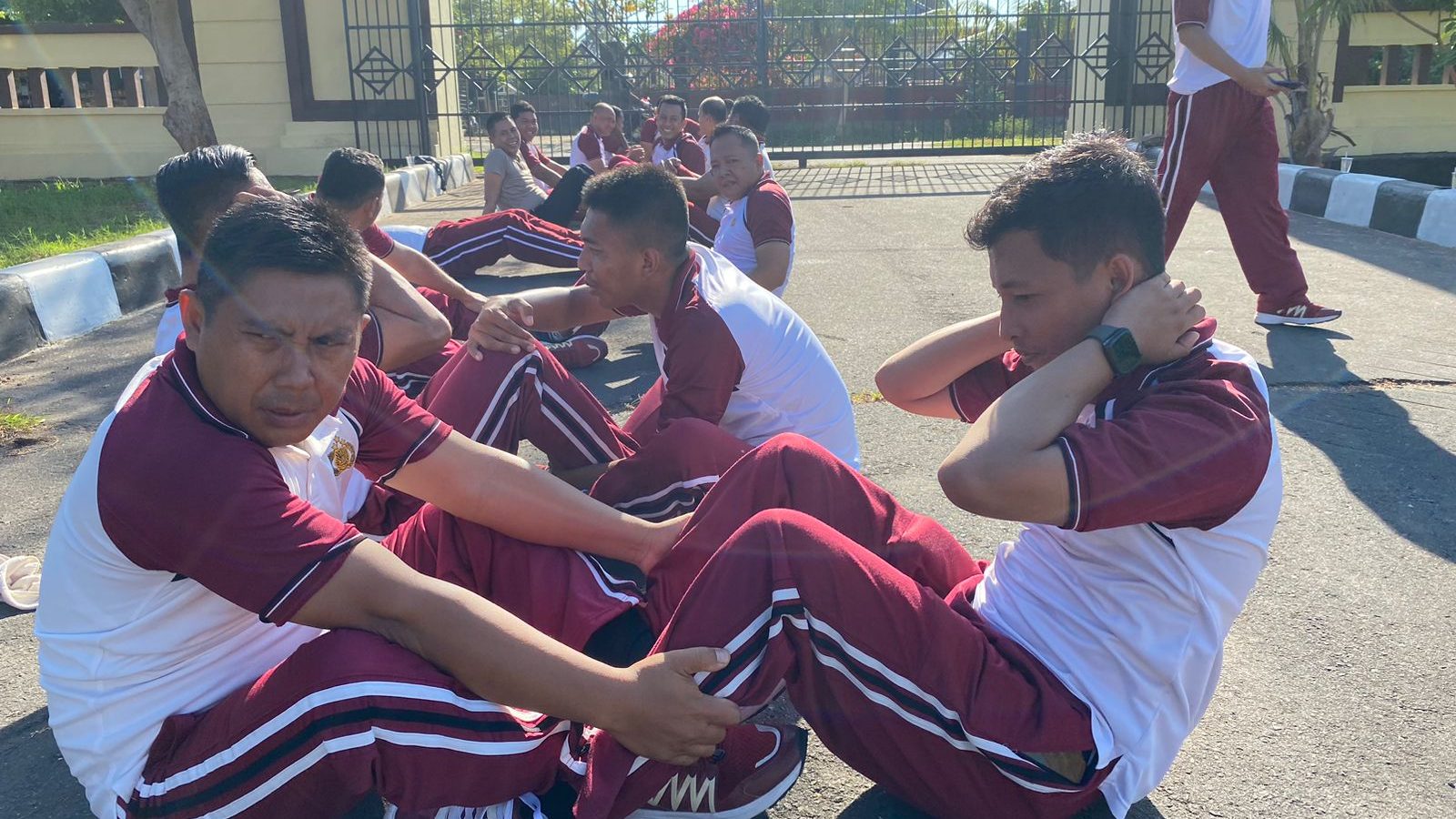 Polres Lombok Utara Gelar TKJ Semester Genap