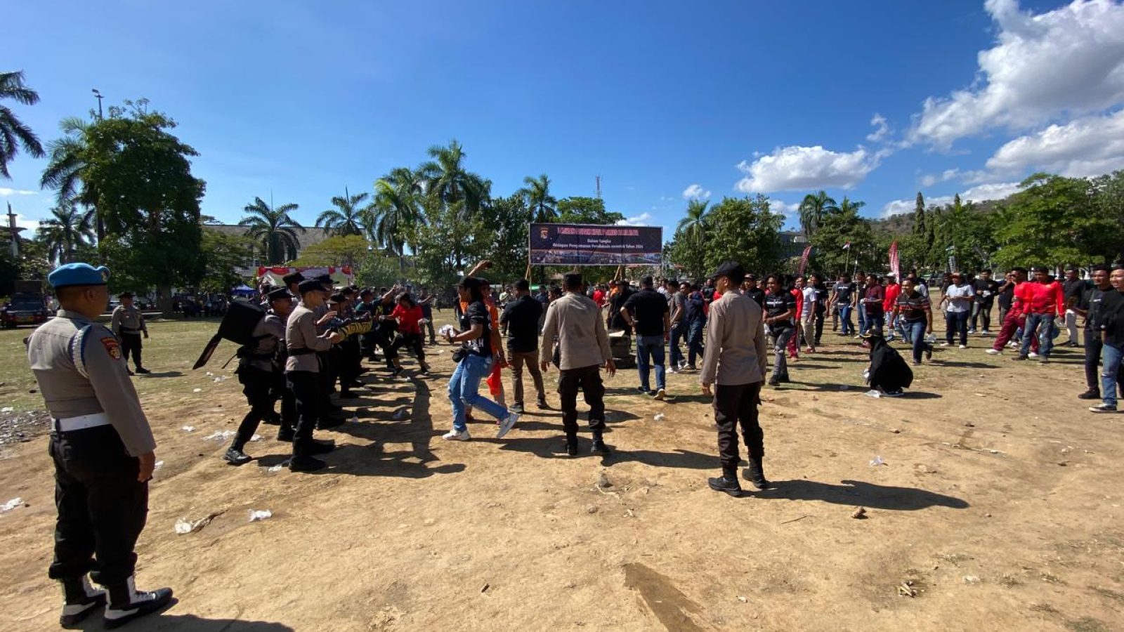 Sispam Kota Polres Bima Jelang Pilkada Serentak 2024