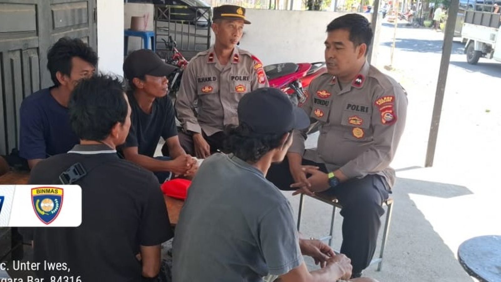 Jelang Pilkada, Polres Sumbawa Edukasi Masyarakat Soal Pilihan Politik