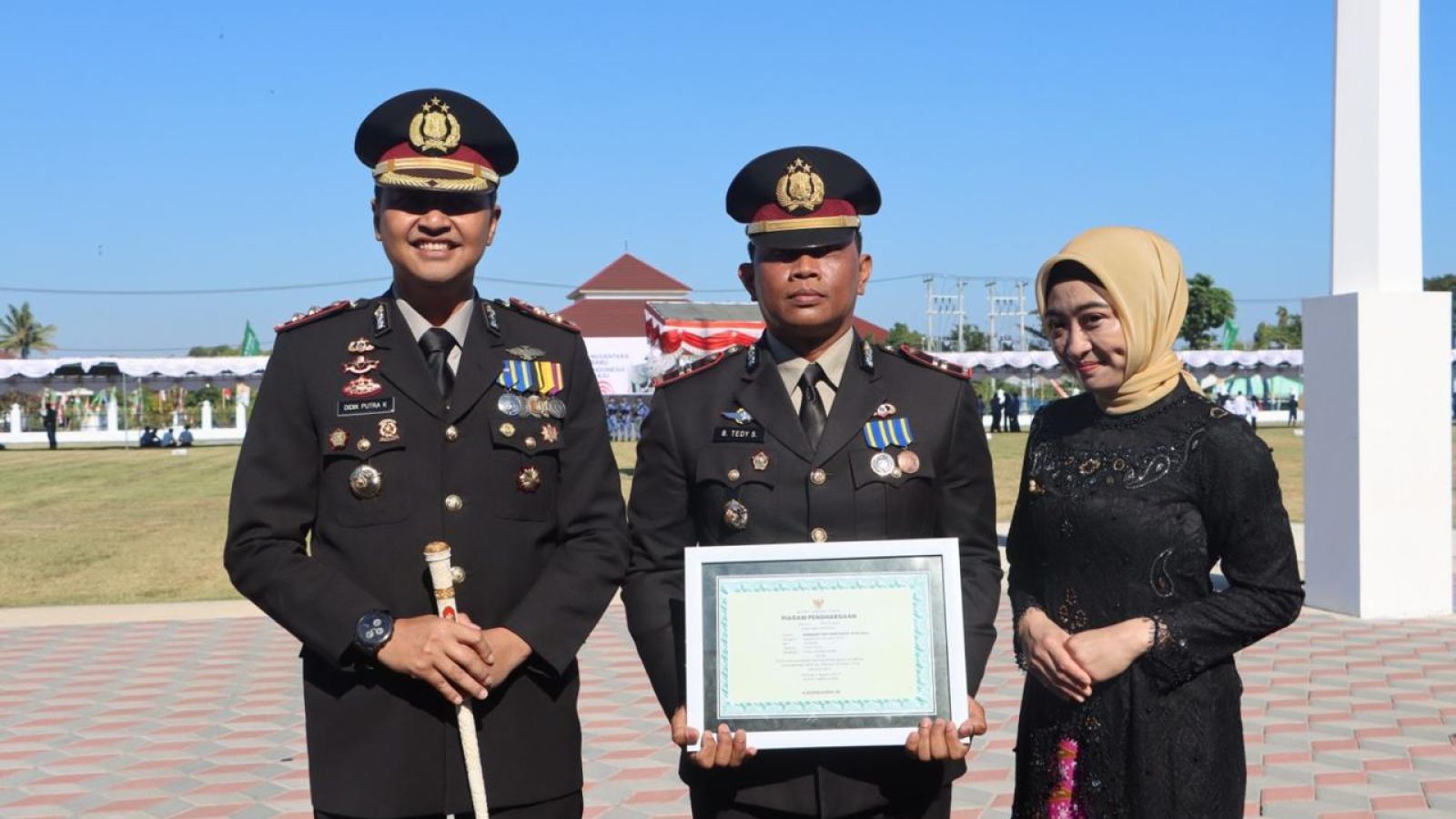 Layani Warga Disabilitas, Polres Lombok Utara Terima Penghargaan