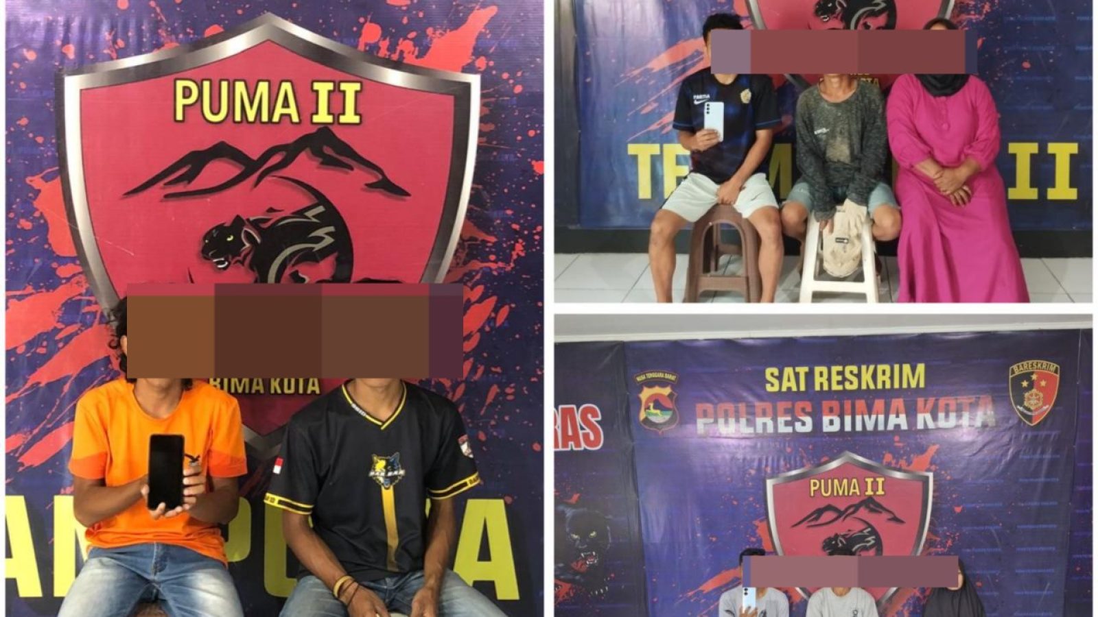 Tim Puma 2 Ringkus 3 Pelaku dan 5 Penadah Kasus Pencurian