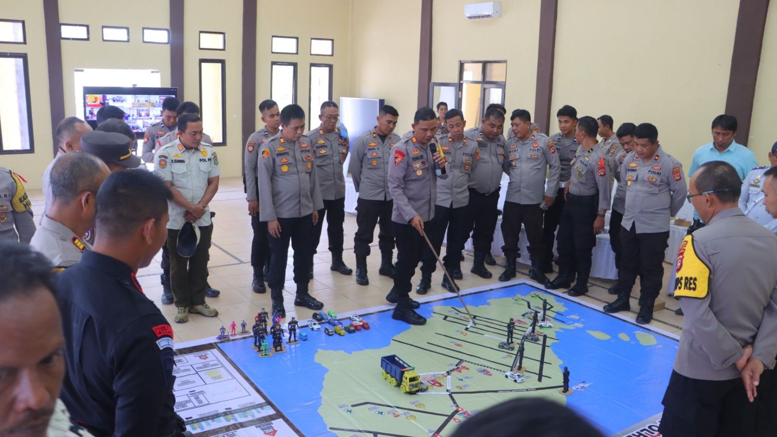 Latpraops Dirangkaikan Dengan TFG Jelang Operasi Mantap Praja 2024