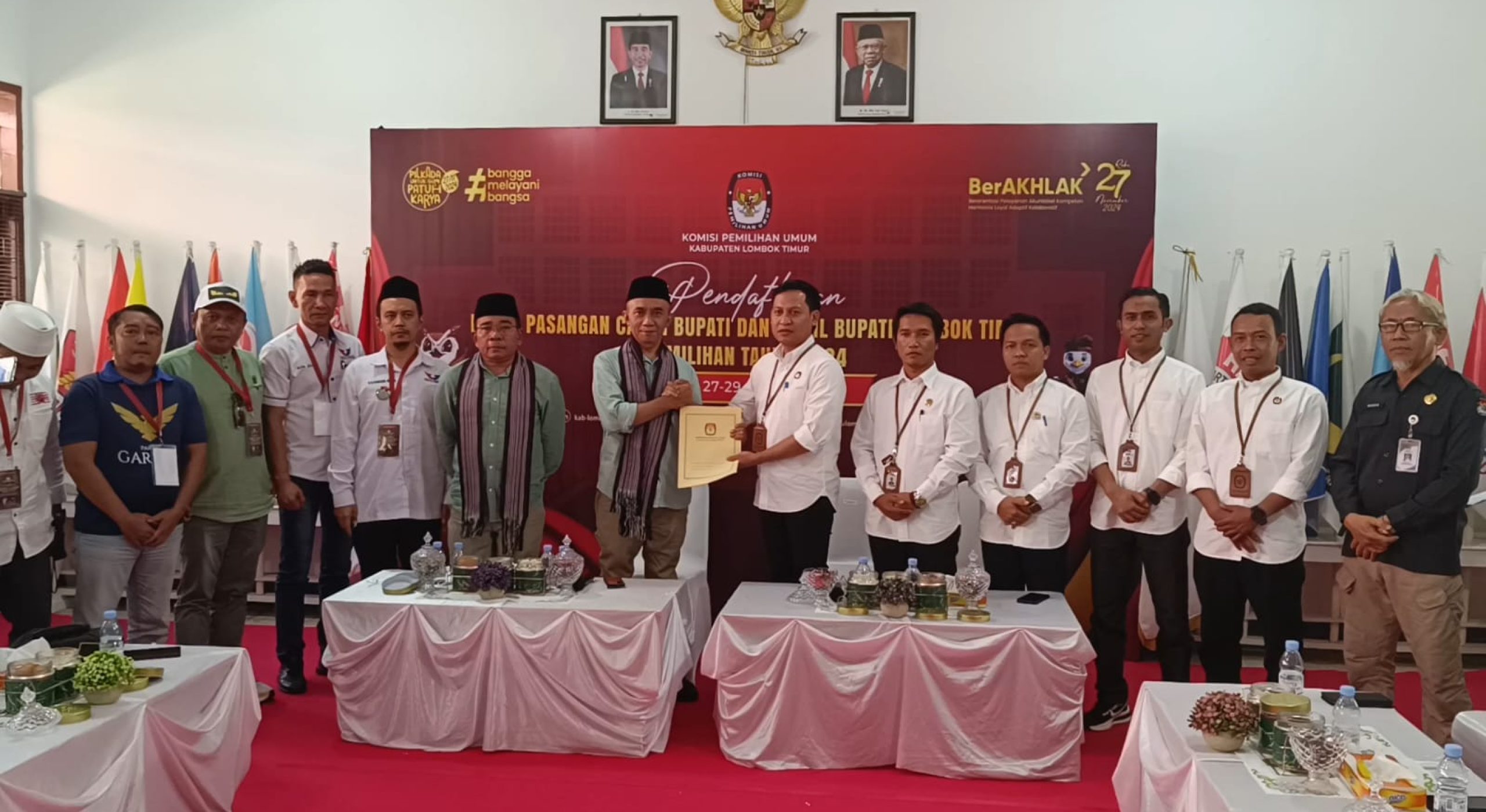 Lima Paslon Dipastikan Bertarung di Pilkada Lombok Timur