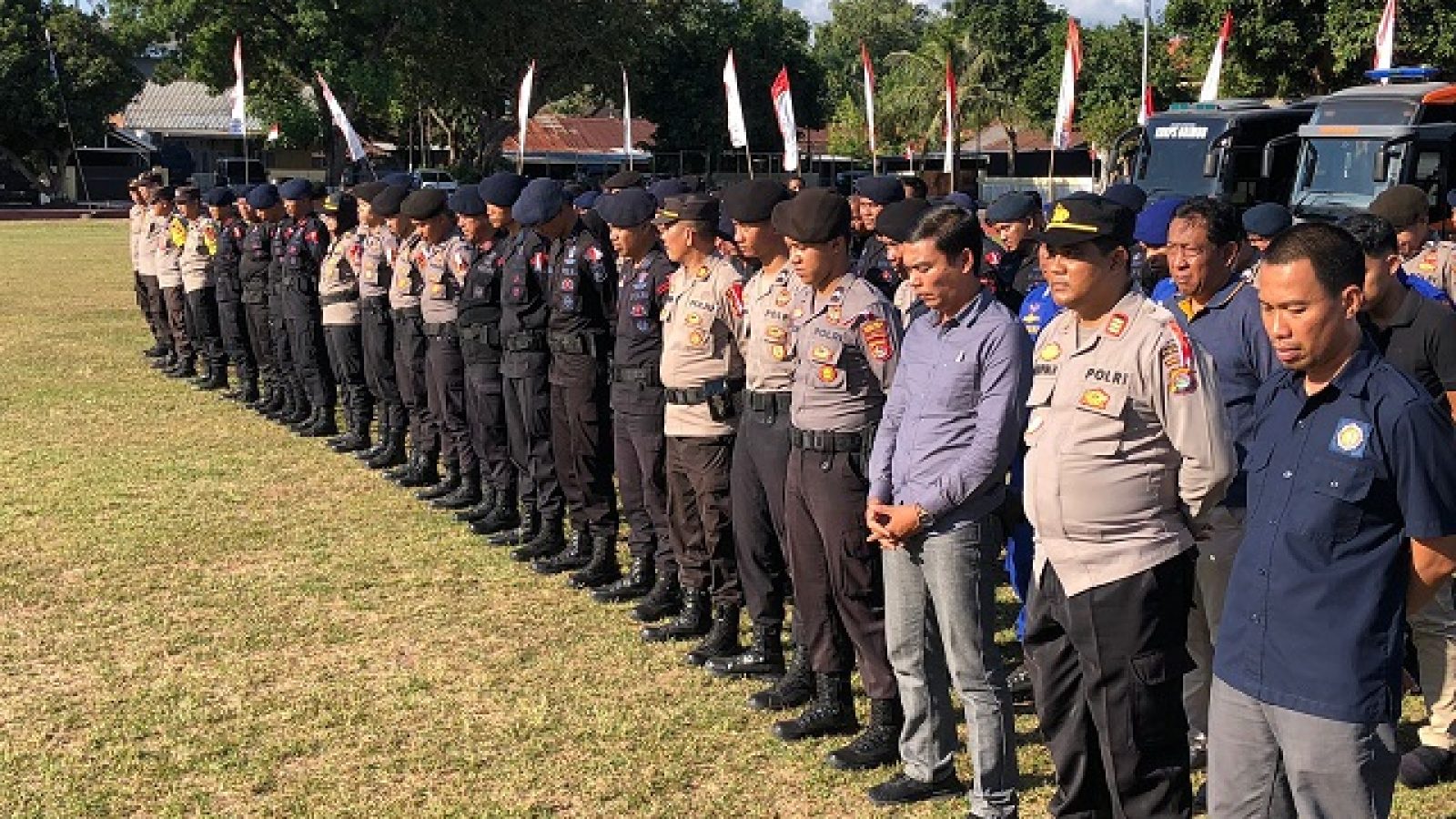 KTT Indonesia Africa Forum II 2024, Polda  NTB Kerahkan 300 Personil 