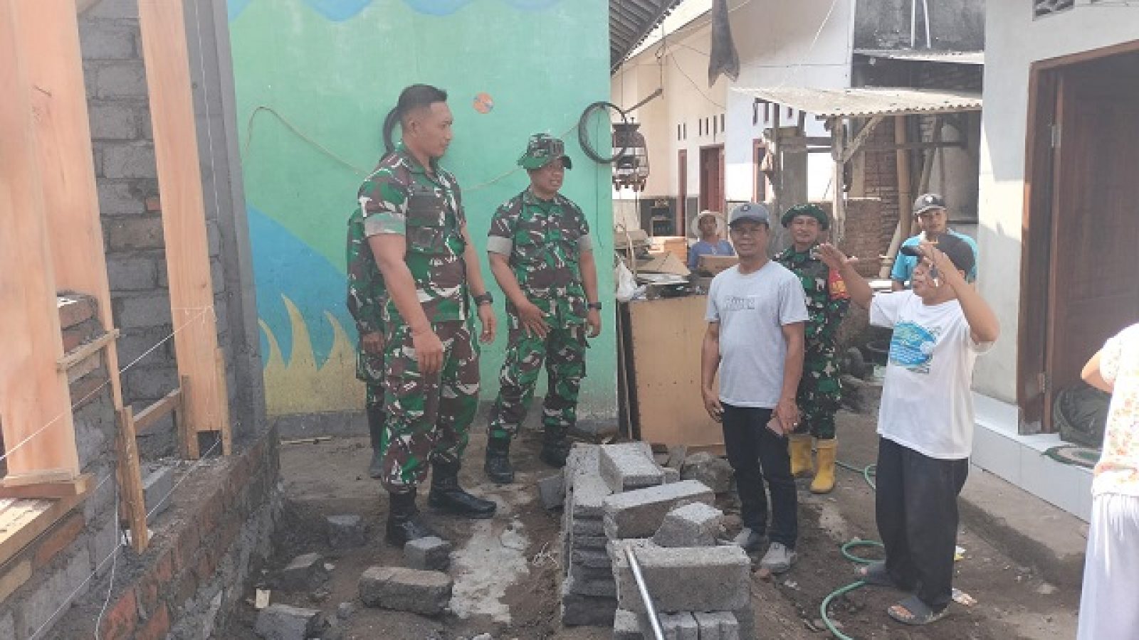 Konsep Pengerjaan TPQ Al  Khair Diubah, Begini Harapan Dandim 1615/Lotim