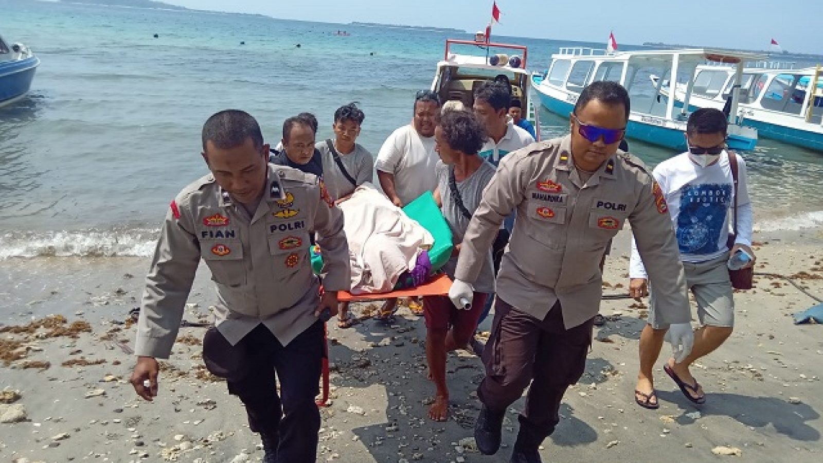 Diduga Tenggelam Saat Snorkling, Wisatawan Asal Kaltim Meninggal Dunia di Gili Trawangan