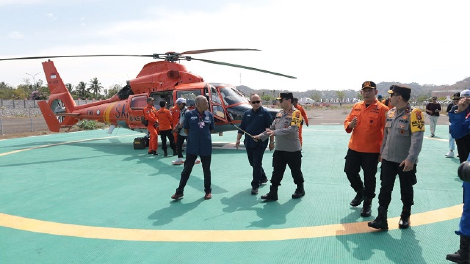Basarnas Kerahkan Dua Helikopter Dalam Event MotoGP 2024