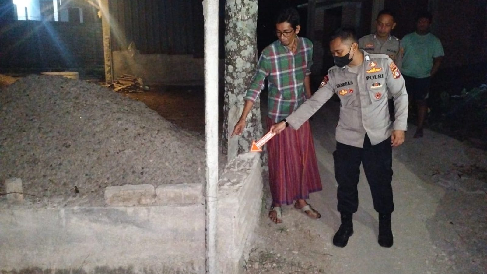 Polsek Kopang Selidiki Kasus Penemuan Bayi di Desa Muncan