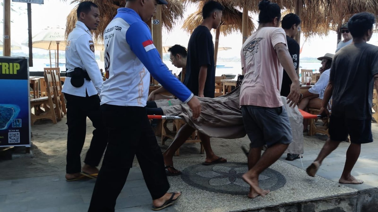 Warga Korea Ditemukan Tewas Dalam Posisi Terapung di Gili Trawangan