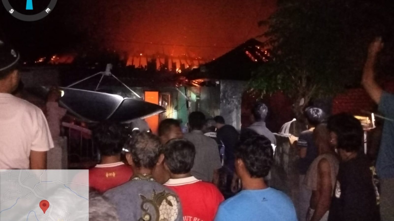 Nyalakan Lilin di Atas Karpet Saat Mati Lampu, Rumah Warga Sambelia Ludes Terbakar