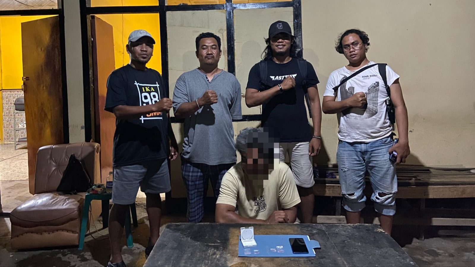 Sopir Diringkus Tim Opsnal Polsek Sape karena Kantongi Sabu