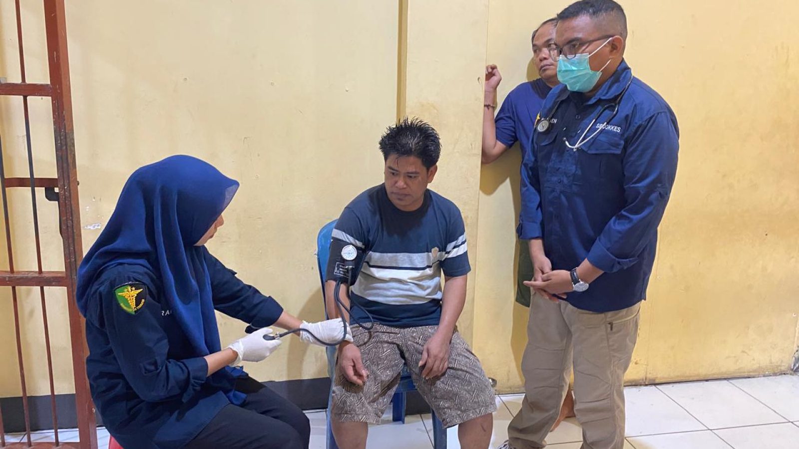 Sebanyak 84 Tahanan Rutan Polres Bima Sehat, Hanya Dua Alami Nyeri Setelah Diperiksa Si Dokkes
