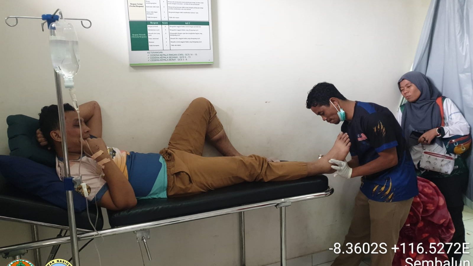 WNA Asal Malaysia Terjatuh di Tebing Sedalam 15 Meter di Gunung Rinjani