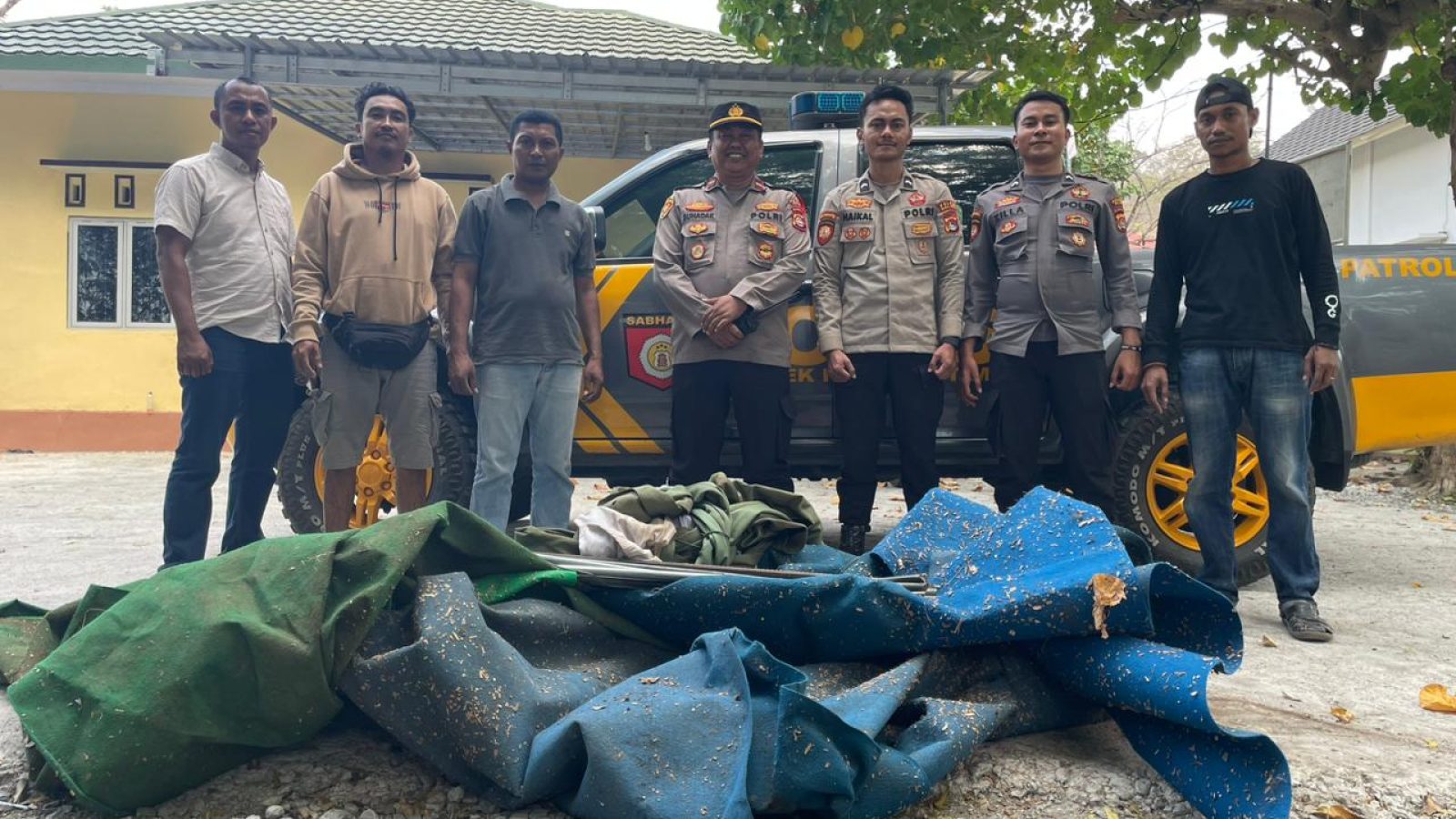 Kapolsek Rastim Pimpin Langsung Penggerebekan Judi Sabung Ayam