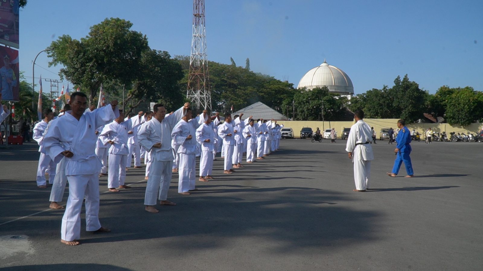 Ujian Beladiri Polri UKP periode 1 Januari 2025 Polres Loteng