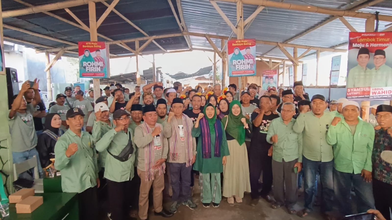 Relawan Sabara Siap Menangkan Rohmi – Firin dan Luthfi – Wahid