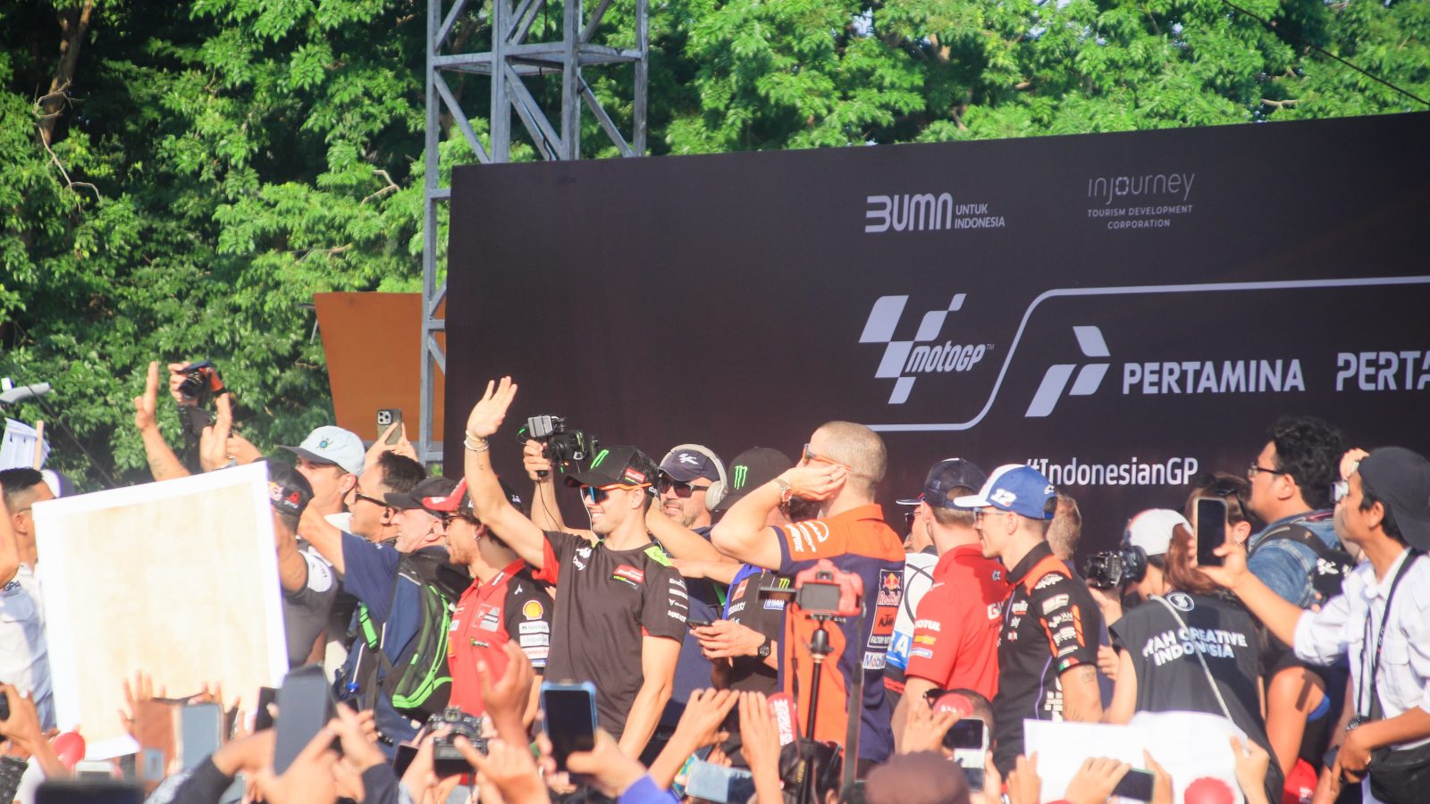 Para Rider MotoGP 2024 Disambut Lautan Manusia