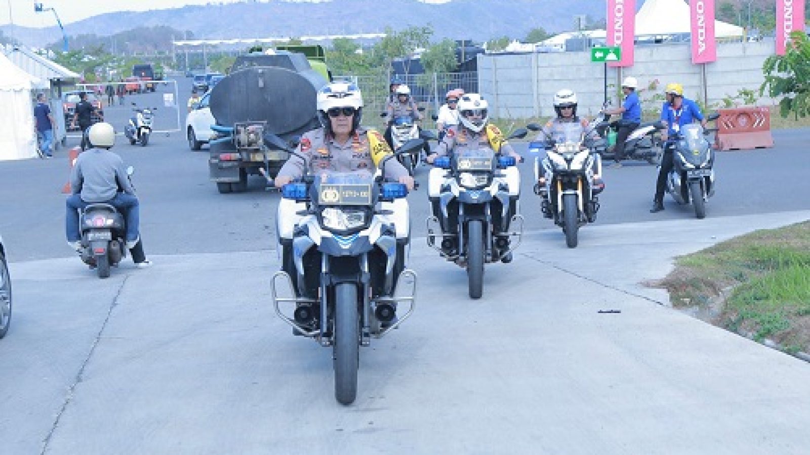 Pastikan Kesiapan Pengamanan, Kapolda NTB Sambangi Pospam MotoGP Mandalika 2024