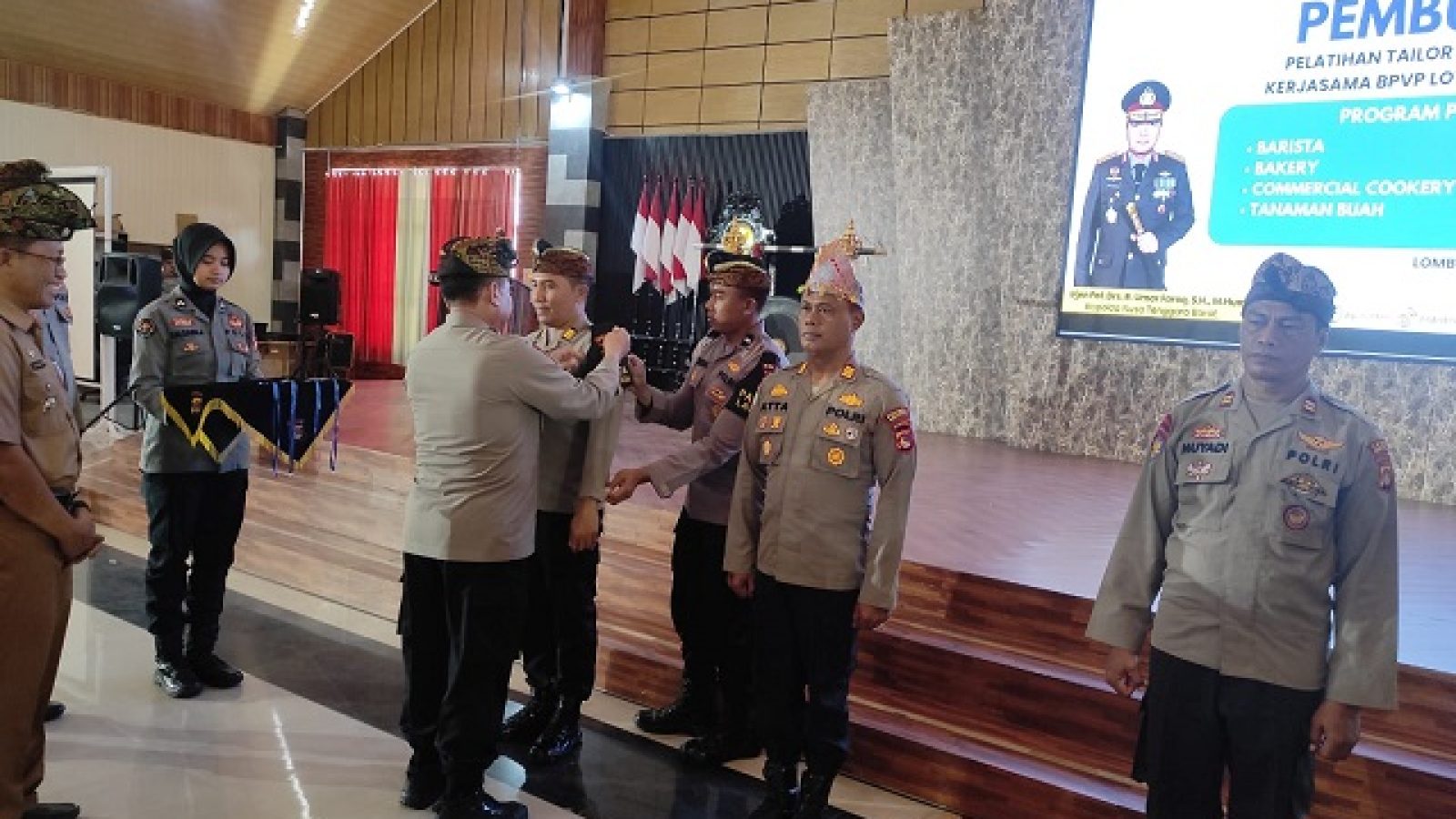 Polda NTB dan BPVP Bekali 80 Anggota Polri dengan Berbagai Keterampilan