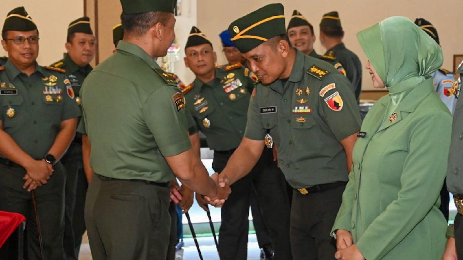 Sebanyak 178 Perwira Kodam Brawijaya Sandang Pangkat Baru