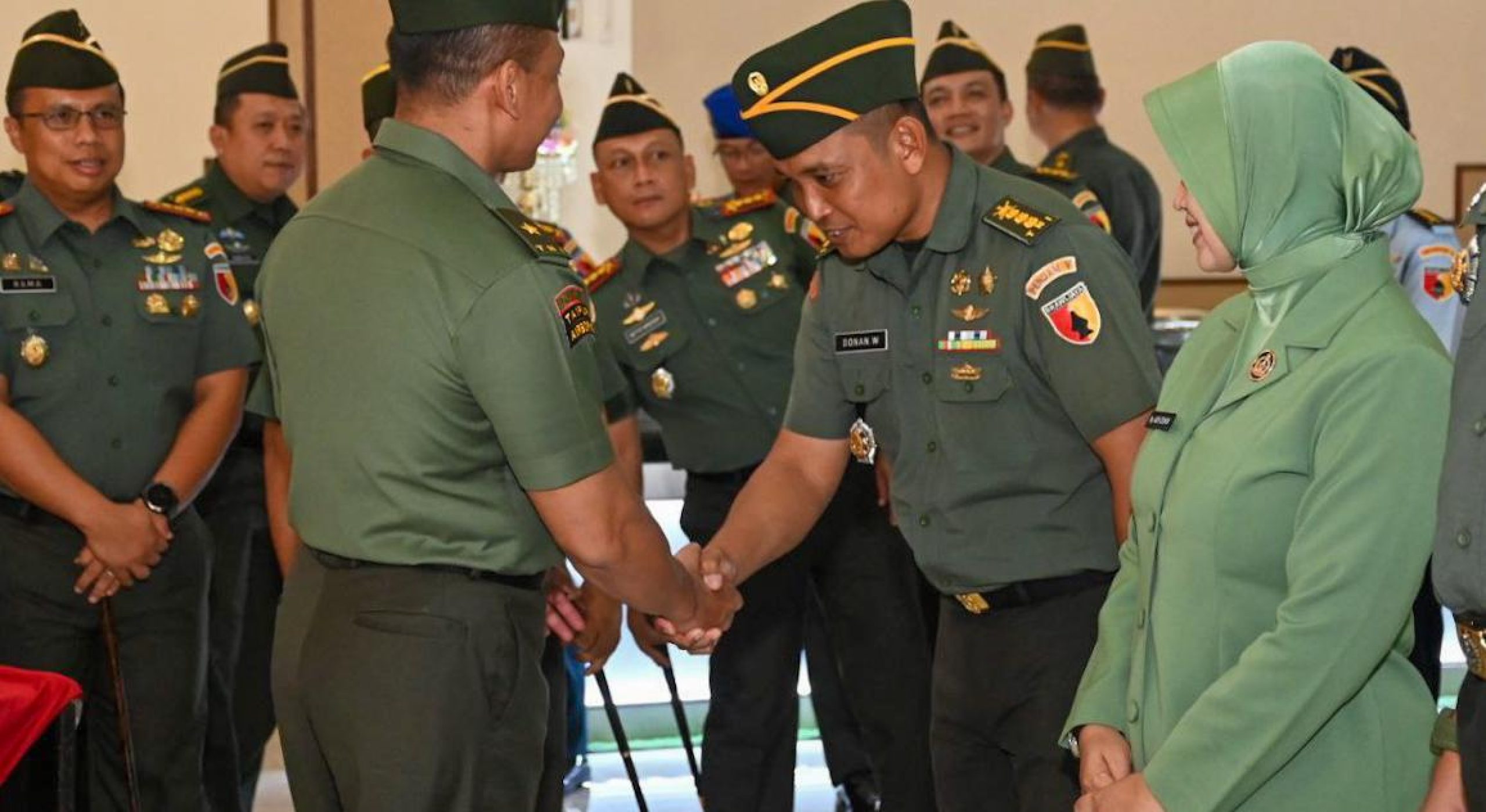 Sebanyak 178 Perwira Kodam Brawijaya Sandang Pangkat Baru
