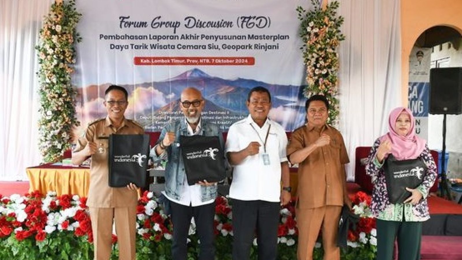 Pj Bupati Lotim Buka FGD Cemara Siu