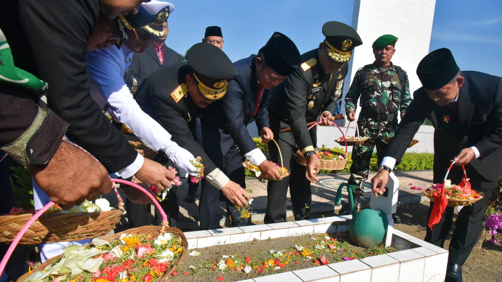 Ziarah Nasional HUT ke-79 TNI