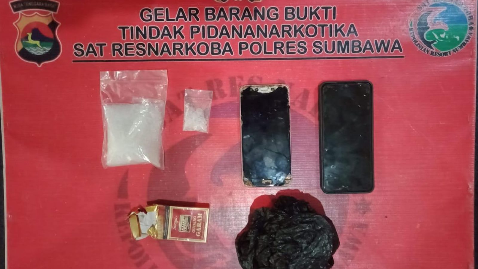 Sempat Buang Barang Bukti, Seorang Pria di Alas Dibekuk Satresnarkoba Polres Sumbawa