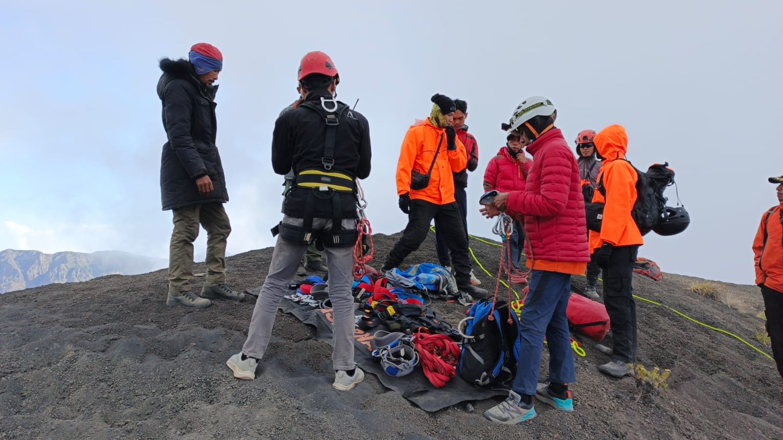 Pendaki Asal Jakarta Ditemukan Meninggal Dunia di Gunung Rinjani