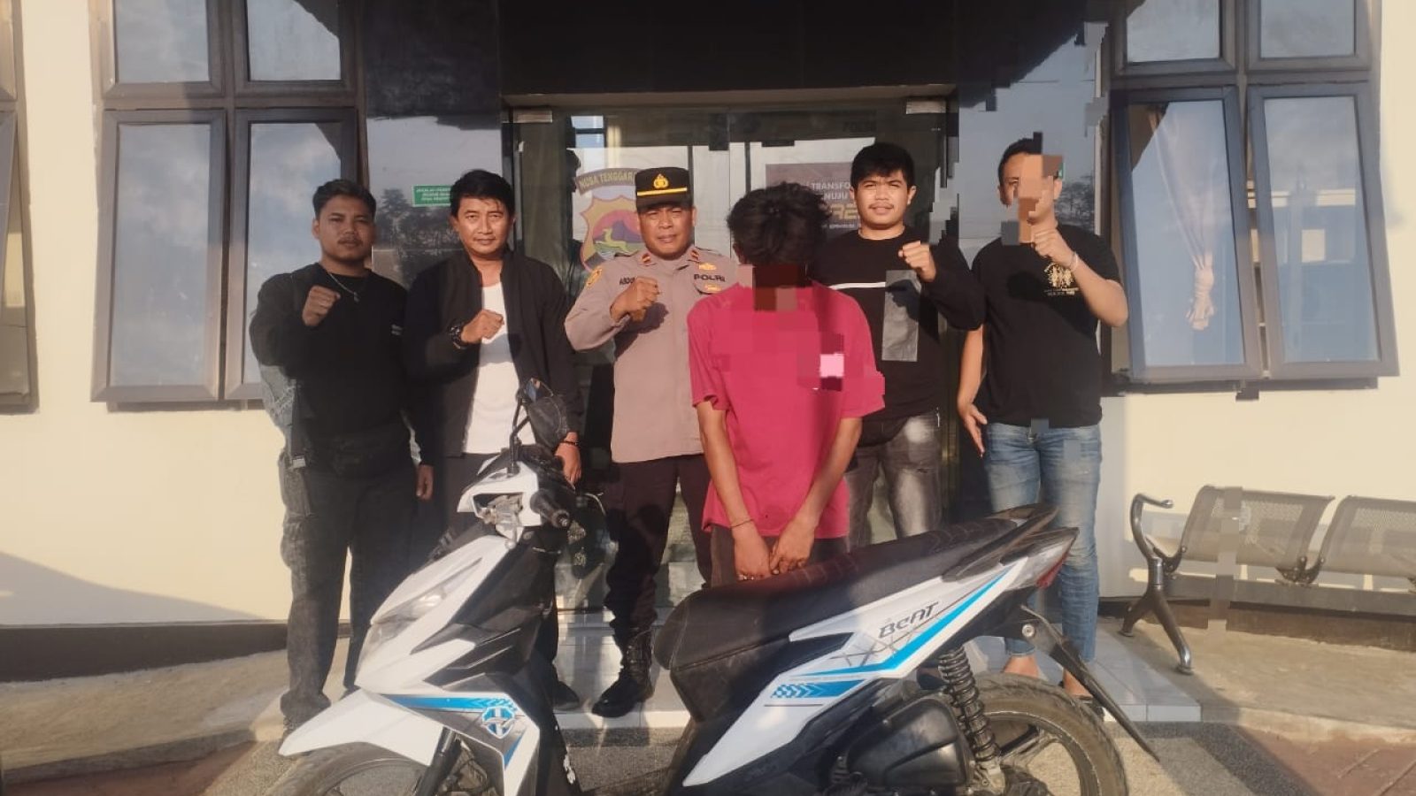 Pelaku Curanmor Diringkus Tim Puma Setelah Buron 7 Hari 