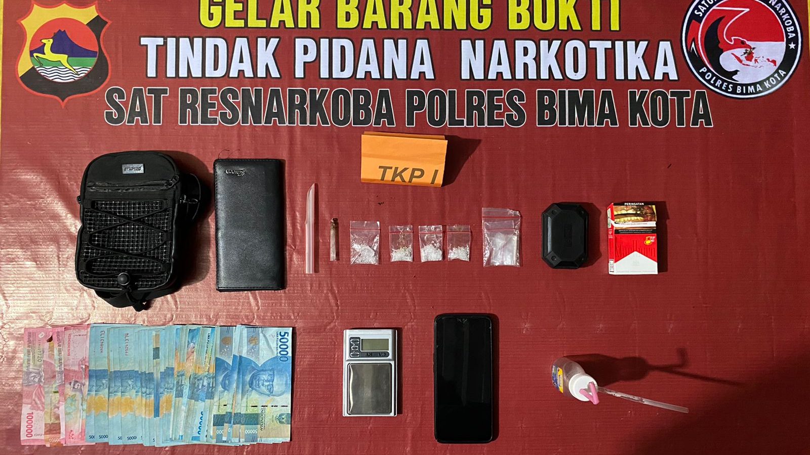 Pria Pengedar Narkoba Diringkus di Bima