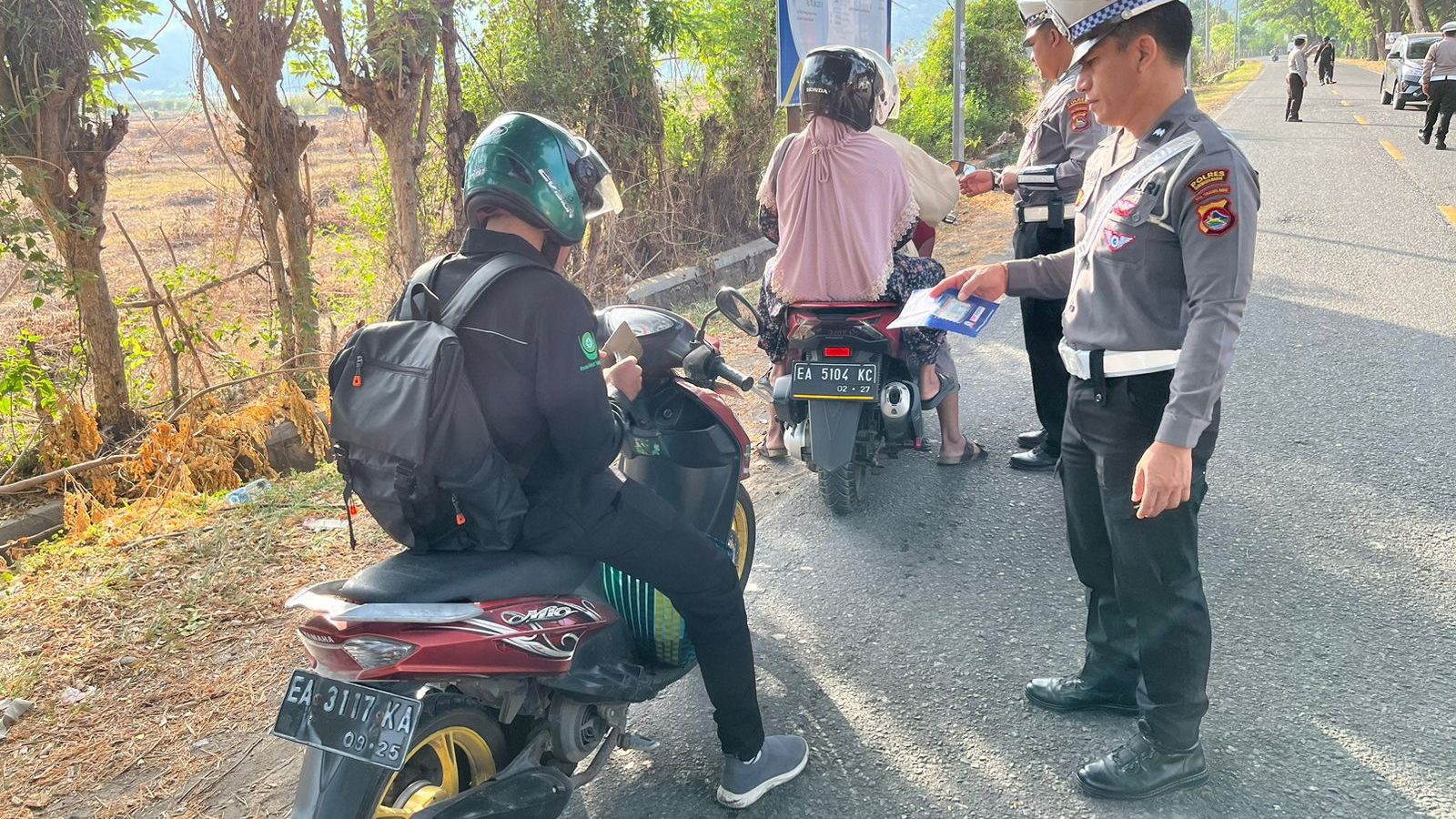 Sebanyak 122 Pelanggar Terjaring Operasi Zebra 2024 Polres Sumbawa Barat 