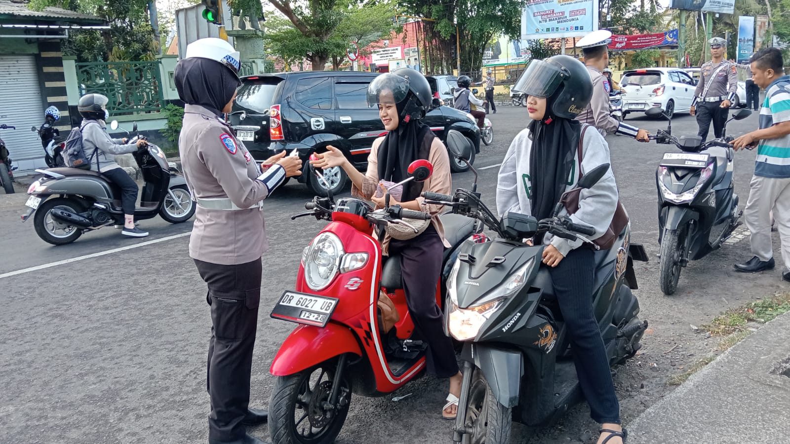 Polres Loteng Tindak Ratusan Pelanggar Sepekan Operasi Zebra