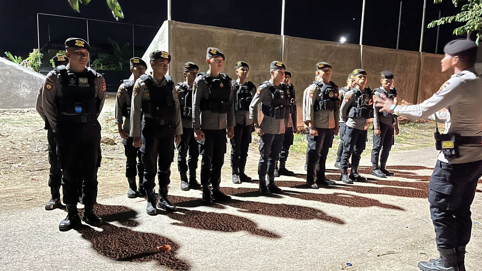 Polres Bima Kota Amankan Tahapan Kampanye Pilkada 2024