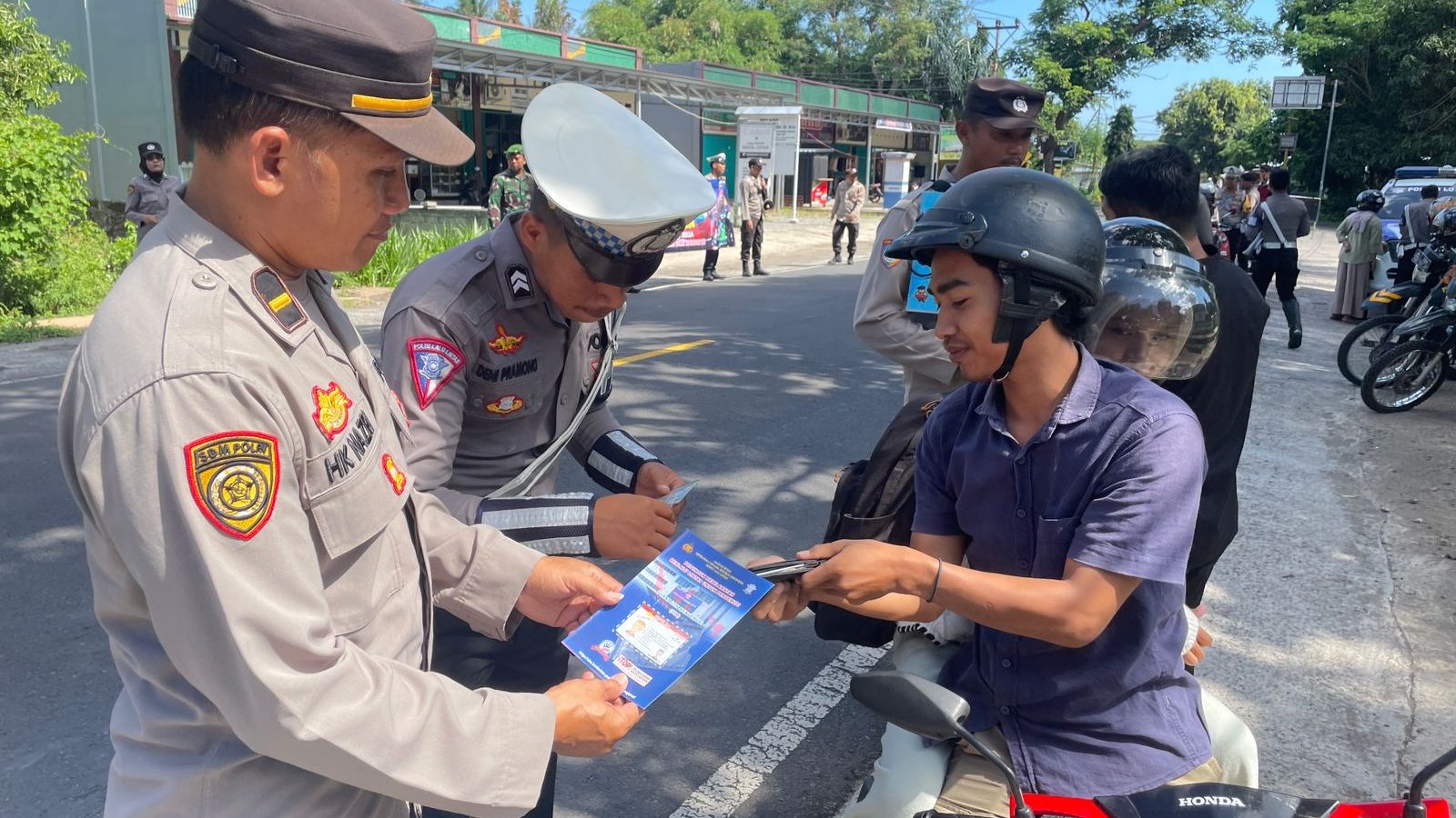 Minggu Pertama Operasi  Zebra Rinjani 2024, Polres Lombok Utara Jaring 116 Pelanggar